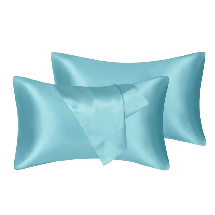 Satin Artificial Silk Pillowcase