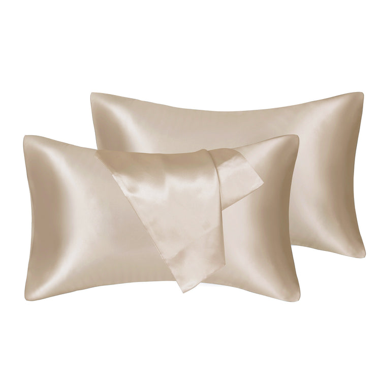 Satin Artificial Silk Pillowcase