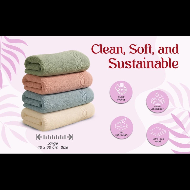 Clean_soft_sustainable towels