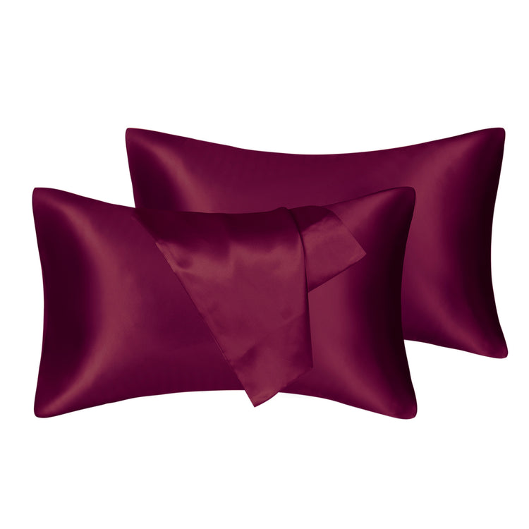 Satin Artificial Silk Pillowcase