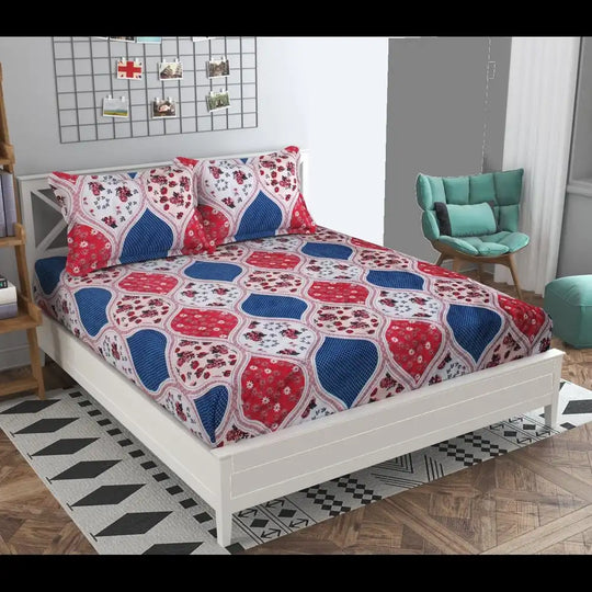 Blooming Colors Comforter Set - Floral with Multi-Color Prints
