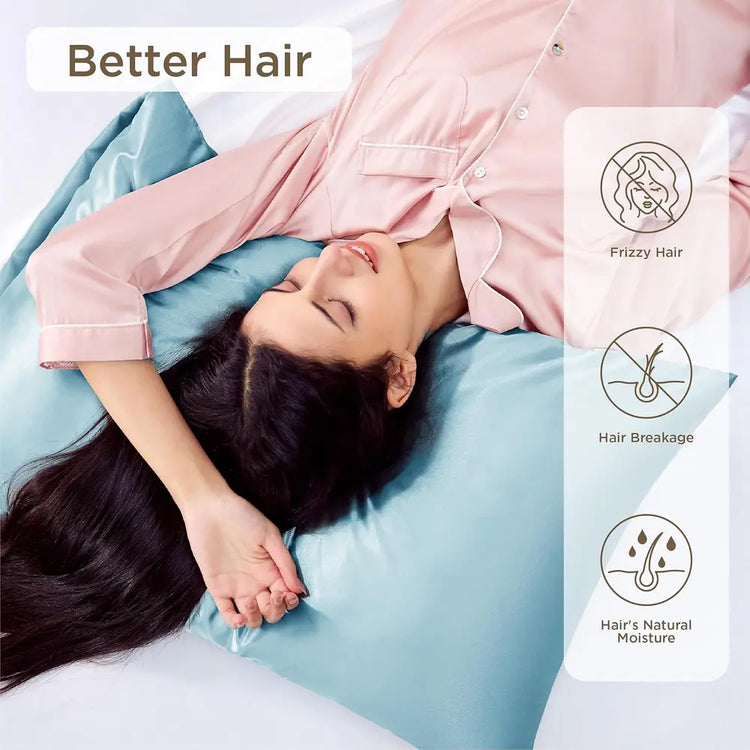 Elegant 500 TC pillow cover with a skin-friendly, breathable fabric, designed for comfort and durability