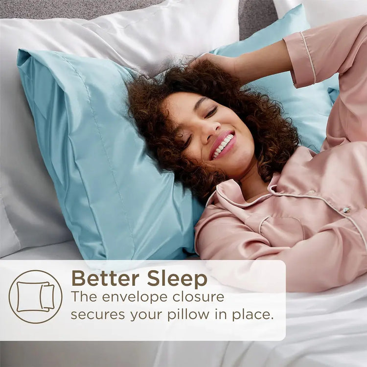 Premium-quality 500 thread count pillowcase with a sleek and elegant design, perfect for a restful sleep