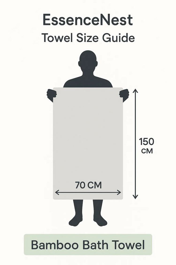 Terry bath size chart